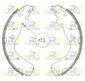 Brzdové pakny ROADHOUSE 4175.00