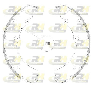 Brzdové pakny ROADHOUSE 4216.00