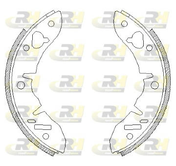 Brzdové pakny ROADHOUSE 4221.00