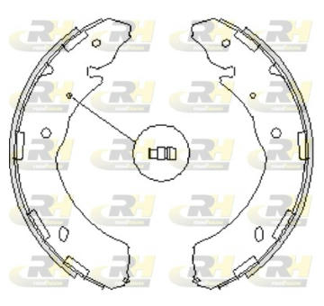 Brzdové pakny ROADHOUSE 4236.00