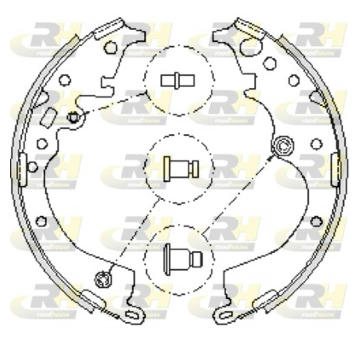 Brzdové pakny ROADHOUSE 4239.00