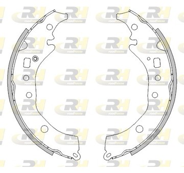 Brzdové pakny ROADHOUSE 4292.00