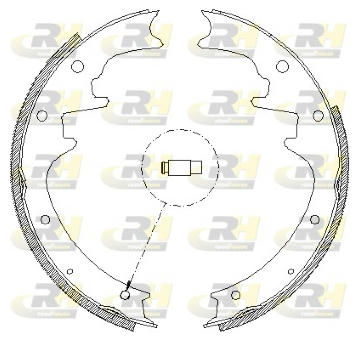Brzdové pakny ROADHOUSE 4423.00