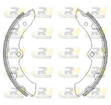 Brzdové pakny ROADHOUSE 4430.00