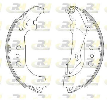 Brzdové pakny ROADHOUSE 4445.00