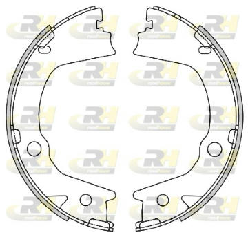 Brzdová čelist, parkovací brzda ROADHOUSE 4602.00