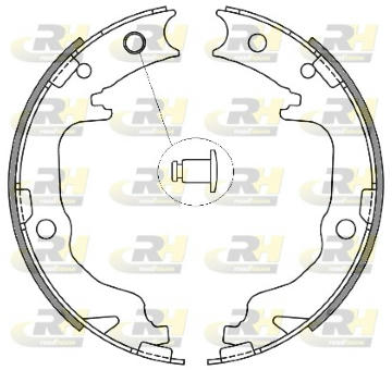 Brzdová čeľusť, parkovacia brzda ROADHOUSE 4641.00