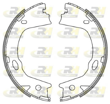 Brzdová čelist, parkovací brzda ROADHOUSE 4657.00
