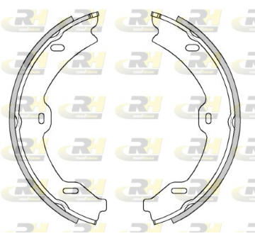 Brzdová čelist, parkovací brzda ROADHOUSE 4693.00