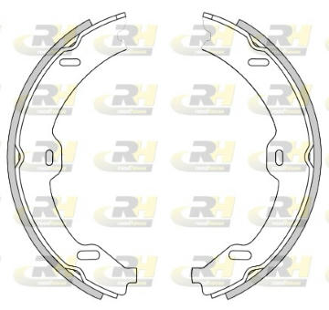 Brzdová čelist, parkovací brzda ROADHOUSE 4708.01