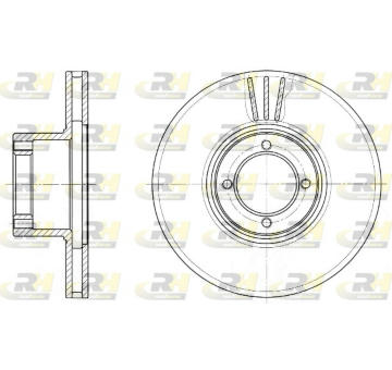 Brzdový kotouč ROADHOUSE 6009.10