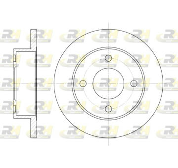 Brzdový kotouč ROADHOUSE 6012.00