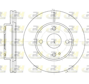 Brzdový kotouč ROADHOUSE 6056.10