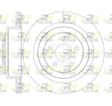 Brzdový kotouč ROADHOUSE 61001.10