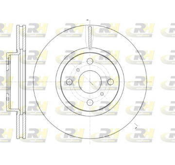 Brzdový kotouč ROADHOUSE 61006.10