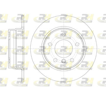 Brzdový kotúč ROADHOUSE 61013.00