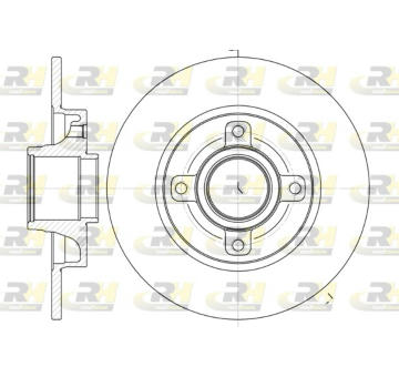 Brzdový kotúč ROADHOUSE 61014.00