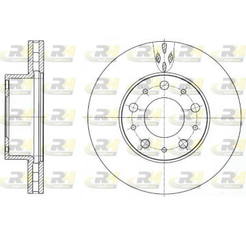 Brzdový kotouč ROADHOUSE 61015.10
