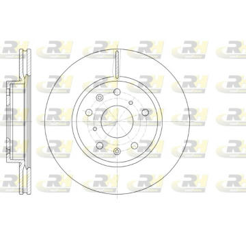 Brzdový kotouč ROADHOUSE 61018.10