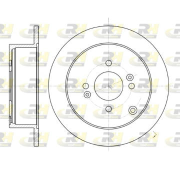 Brzdový kotouč ROADHOUSE 61024.00