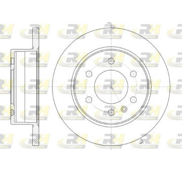 Brzdový kotouč ROADHOUSE 61035.00