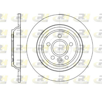 Brzdový kotouč ROADHOUSE 61045.00