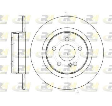 Brzdový kotúč ROADHOUSE 61070.00