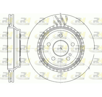 Brzdový kotouč ROADHOUSE 61072.10