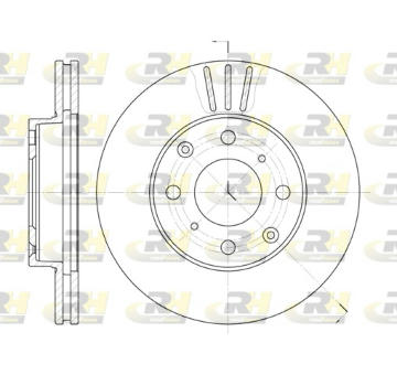 Brzdový kotouč ROADHOUSE 6108.10