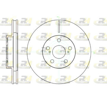 Brzdový kotouč ROADHOUSE 61093.10