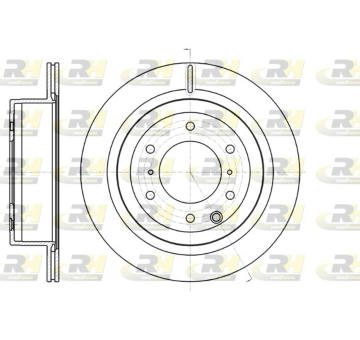 Brzdový kotouč ROADHOUSE 61099.10