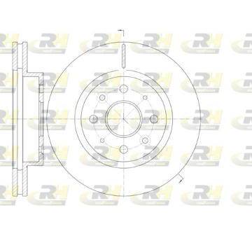 Brzdový kotouč ROADHOUSE 61103.10