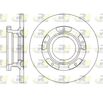 Brzdový kotúč ROADHOUSE 61107.00