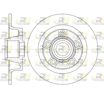 Brzdový kotouč ROADHOUSE 61115.00