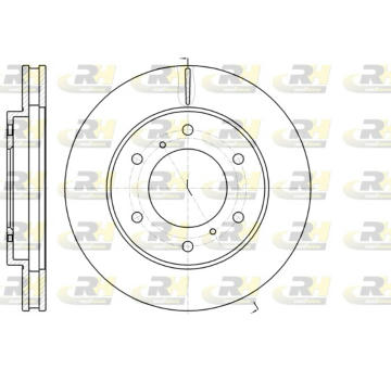 Brzdový kotúč ROADHOUSE 61118.10