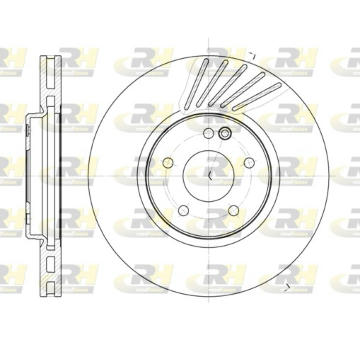 Brzdový kotouč ROADHOUSE 61127.10