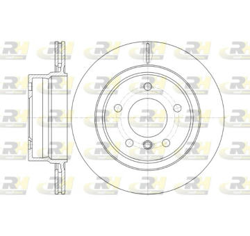 Brzdový kotouč ROADHOUSE 61145.10