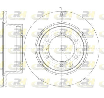 Brzdový kotouč ROADHOUSE 61159.10