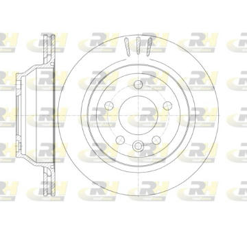 Brzdový kotouč ROADHOUSE 61160.10