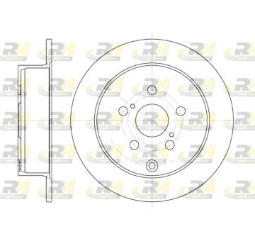 Brzdový kotouč ROADHOUSE 61168.00