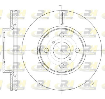 Brzdový kotouč ROADHOUSE 61169.10