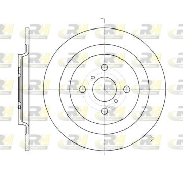 Brzdový kotouč ROADHOUSE 61173.00