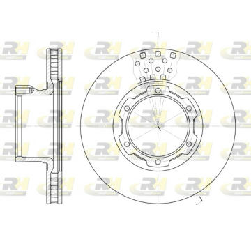 Brzdový kotouč ROADHOUSE 61177.10