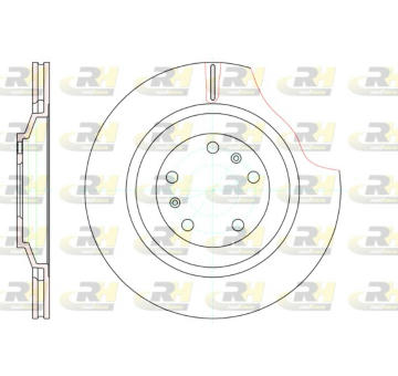 Brzdový kotouč ROADHOUSE 61206.10