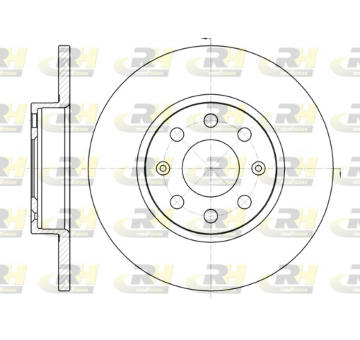 Brzdový kotúč ROADHOUSE 61209.00