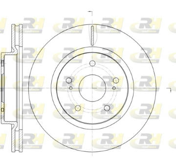 Brzdový kotouč ROADHOUSE 61212.10
