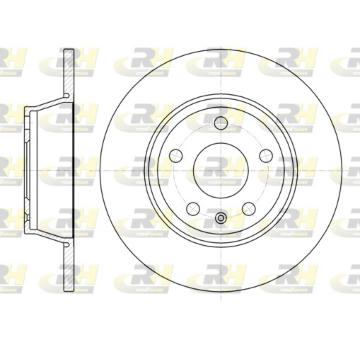 Brzdový kotouč ROADHOUSE 61214.00