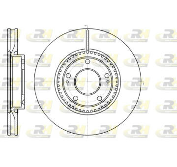 Brzdový kotúč ROADHOUSE 61217.10