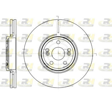 Brzdový kotouč ROADHOUSE 61234.10