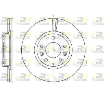 Brzdový kotúč ROADHOUSE 61235.10